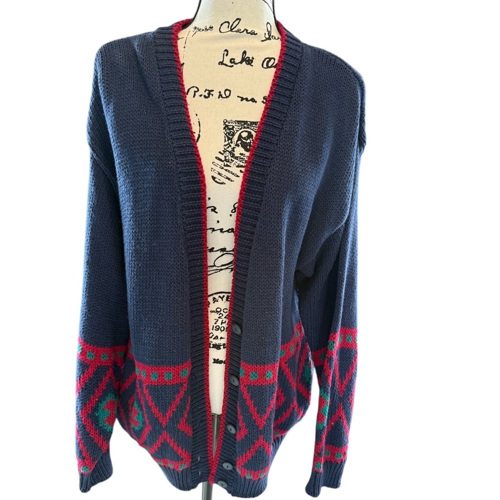 Vintage Gina Peters Cardigan M
